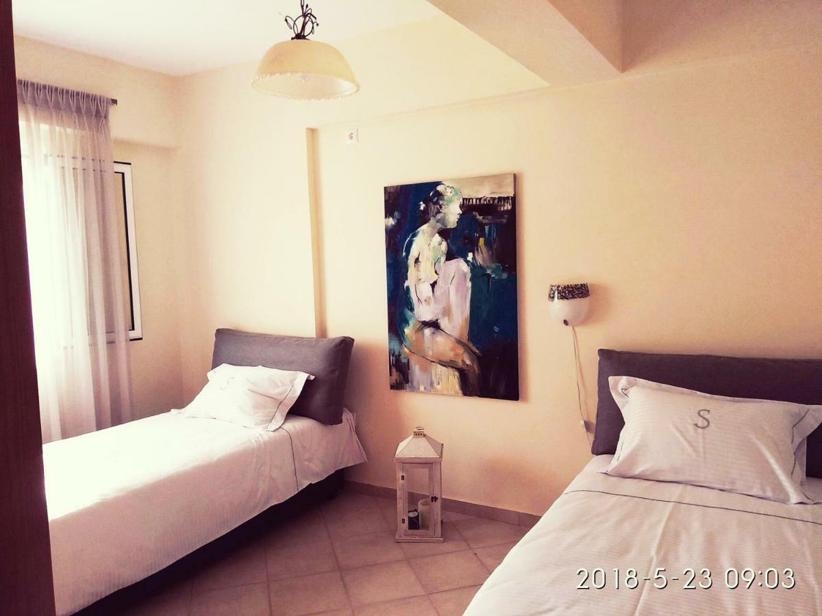 Sime Villa Private Beach Agios Nikolaos  Bagian luar foto